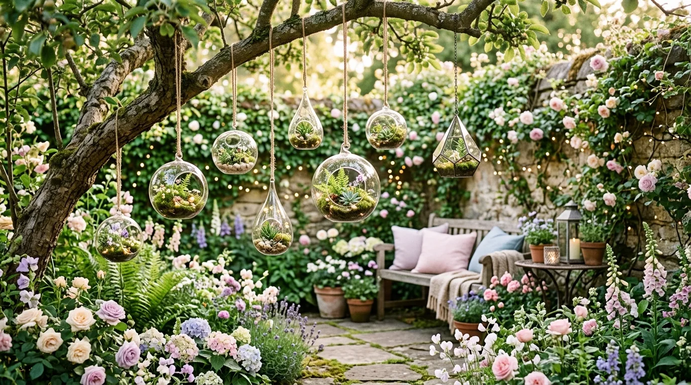 Softly Overgrown Border With Control